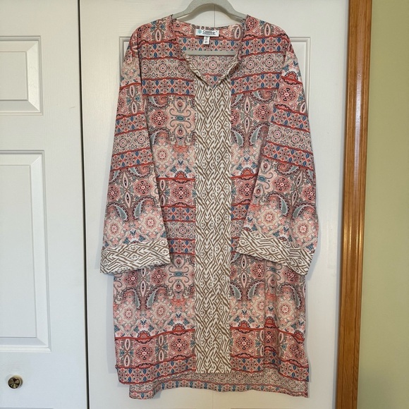 Coolibar UPF 50+ Calvada Cover-Up Dress NWT - Picture 1 of 11